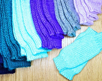 Knitting Pattern - Simple Leg Warmers in All Sizes