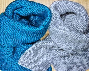 Strickanleitung: Strickschal für Anfänger (Printable PDF Download)