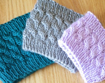 Knitting Pattern: Twisty Cable Headband in All Sizes