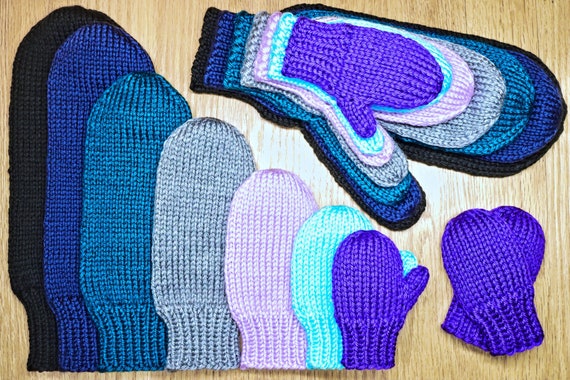 Free Mitten Knitting Patterns - Kiku Corner