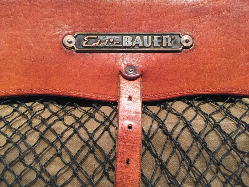 Leather Fly Fishing Satchel Bag by Bill Cleaver Etsy