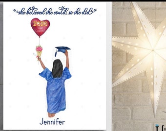 High School Graduation Gift for Her, High School Grad Gift, 2023, College Grad Gift, Best Friend Print