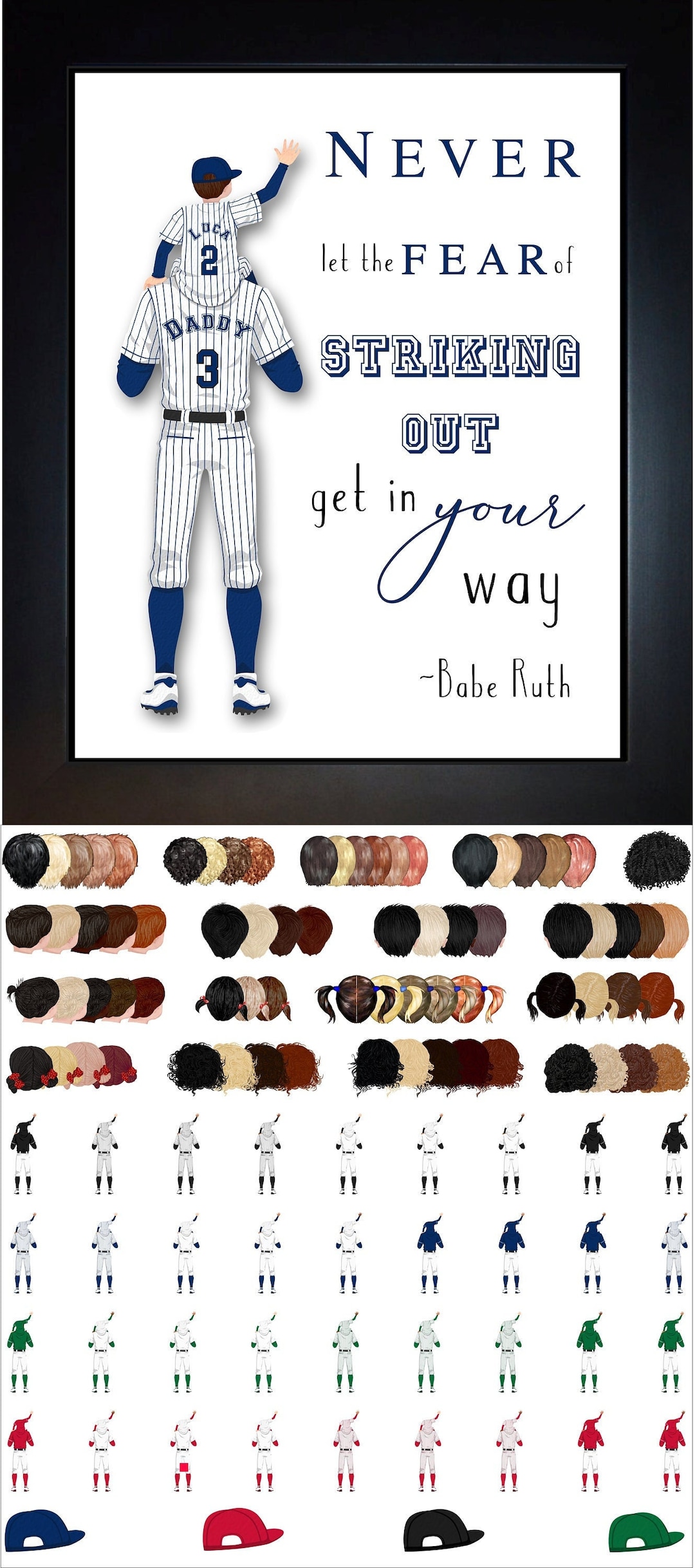 Father Son Baseball Decor, Dad Birthday Gift From Son, Baseball Nursery ...
