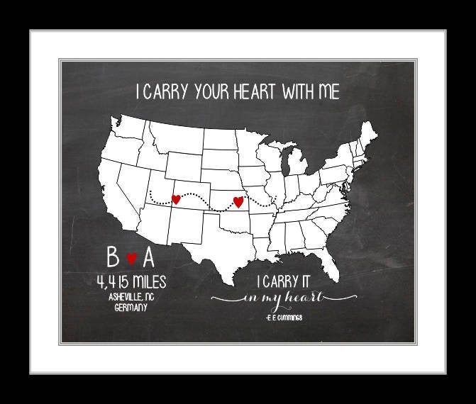 Long Distance Relationship Present Unique Gift Idea Get Over