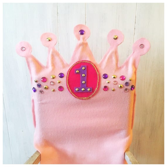 Princess High Chair Cover First Birthday High Chair Cover Etsy