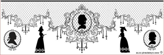 Mold for Silhouette Dec Silicone Wedding And City Elements Silho Cake Lace Mat