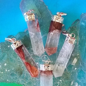 Rare Lithium Quartz Pendants Rare Lithium Quartz Pendants