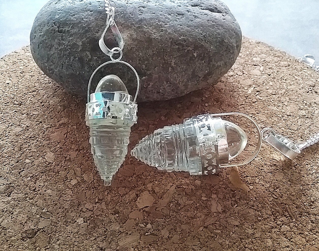 Sri yantra shop crystal pendant