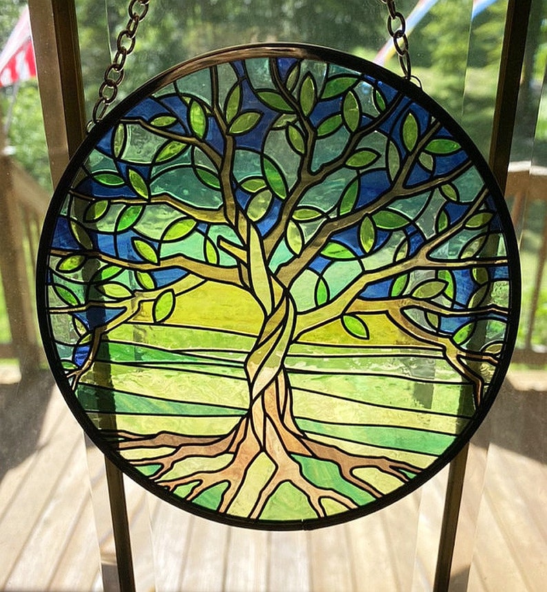 Free Stained Glass Patterns Tree Of Life Free Stained Glass Patterns Tree Of Life