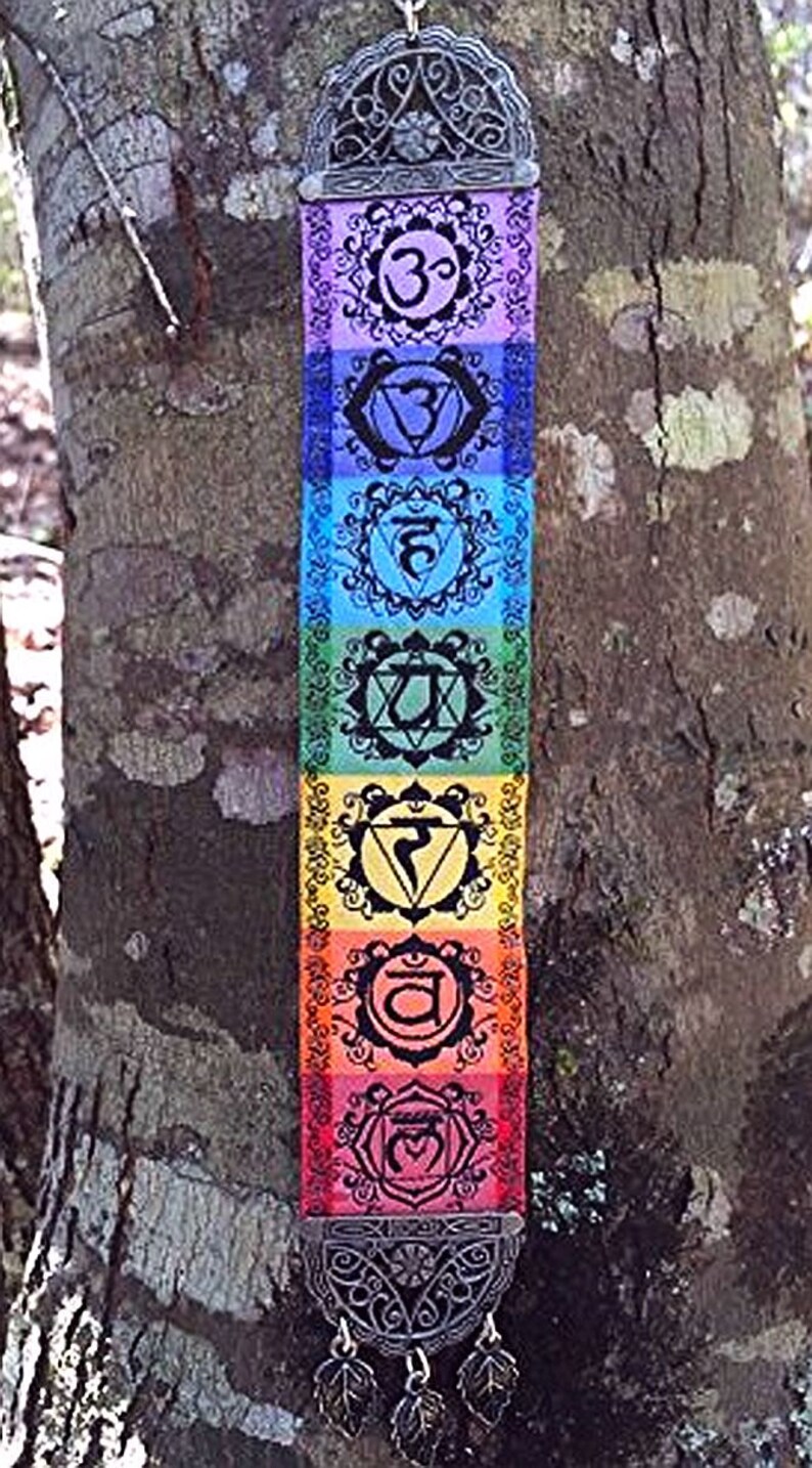 Sanskrit wall hanging embroidered 7 chakra reiki symbol  etsy Sanskrit wall hanging embroidered 7 chakra reiki symbol  etsy