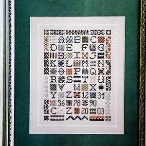 Toccata Number One needlework pattern designed by Cynthia Zittel for the Drawn Thread (2003)  *K6260