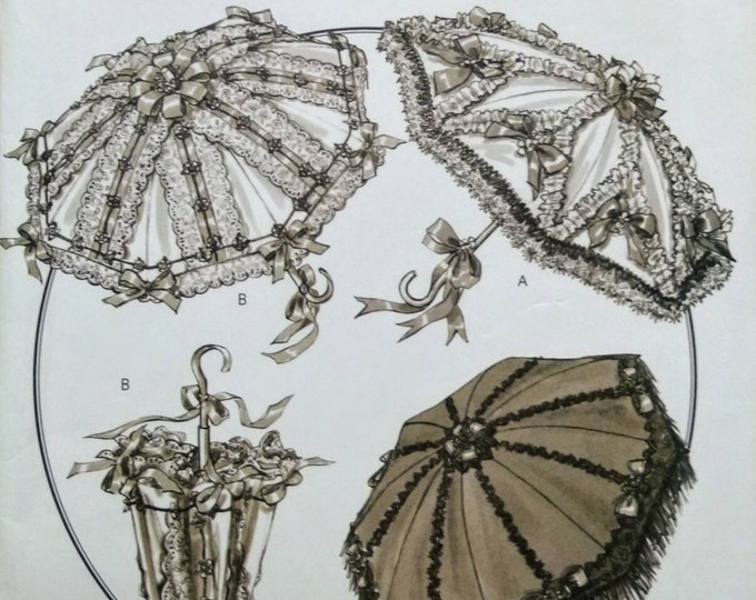 Historical Parasols Pattern in 3 Styles and Parasol Covers Etsy