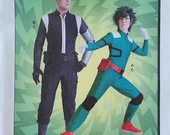 Patrón de body y cinturón utilitario unisex para adultos Yaya Han de McCalls 8073 SIN CORTAR FF (2020) K6404