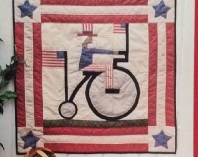 Uncle Sam Quilt Pattern Uncle Sam Pattern for 2 Patriotic Wall Hanging Quilts by Connie Tesene ...