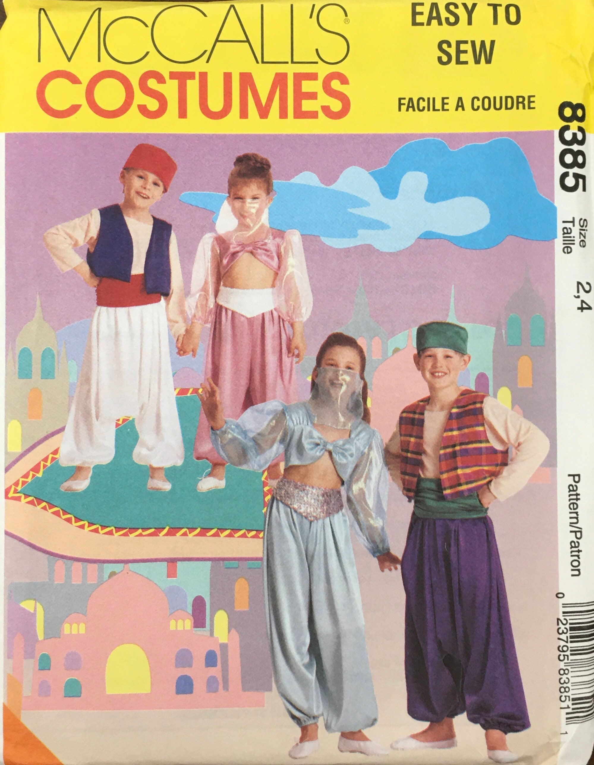 Petitebella Aladdin Costume For Boys - Full Prince Outfit, Sizes 4-12 Years (M, L, XL)