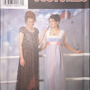 Simplicity 8399|0673  Misses&#39; Edwardian gowns pattern  UNCUT FF (1998) K1341