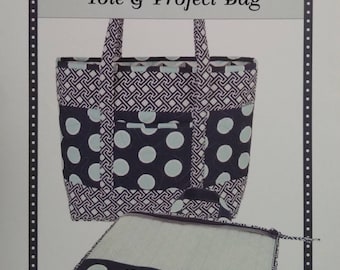  By Annie Patterns, Bon Voyage! Tote and Project Bag : Clothing,  Shoes & Jewelry