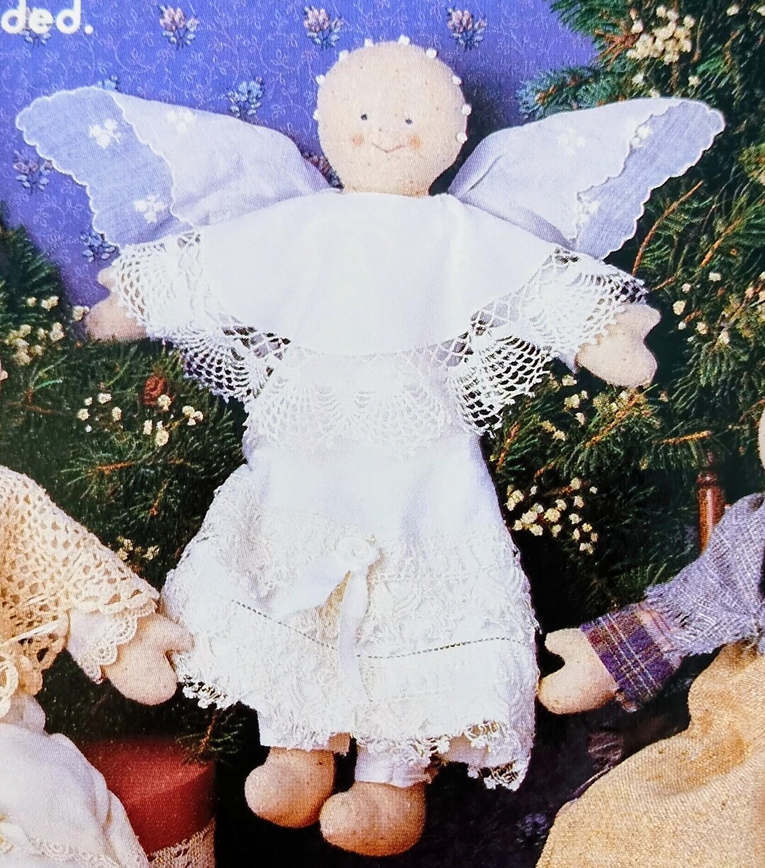 Antique Angel & Rag Doll Pattern for Dolls and Clothing Designed by ...