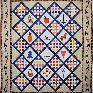 Picture Album Quilt pattern designed by Joy White for From My Hands to Yours (1995)  *K6287