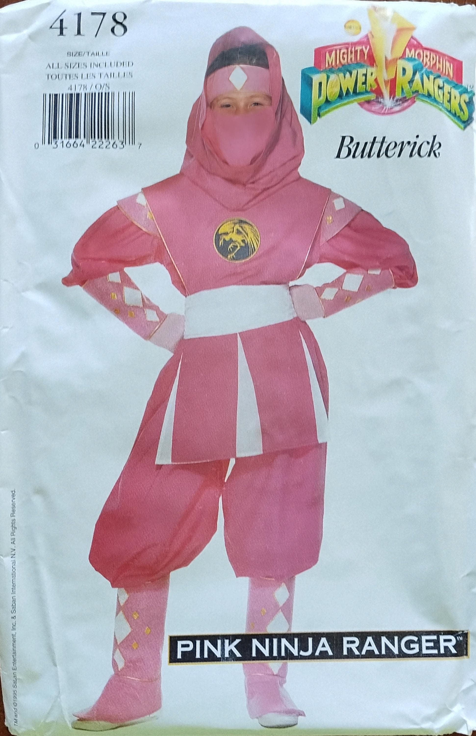 Toddler Power Ranger Costumes