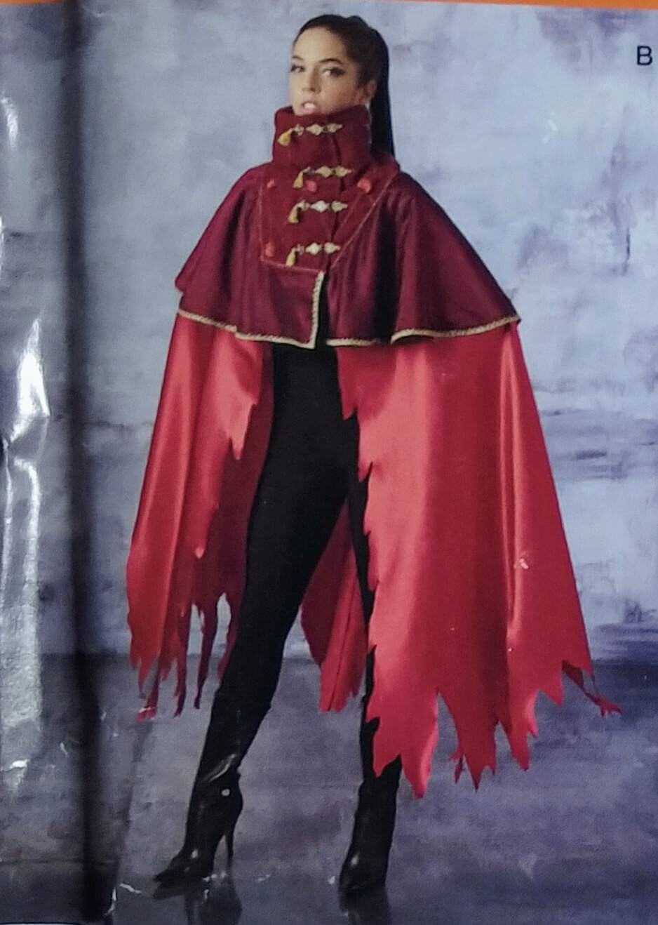 Steampunk Cape Costumes Pattern 3 Styles in Misses' & Etsy