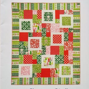 Perfect Ten pattern for a fat quarter friendly quilt from Swirly Girls Design #SGD006  K6400