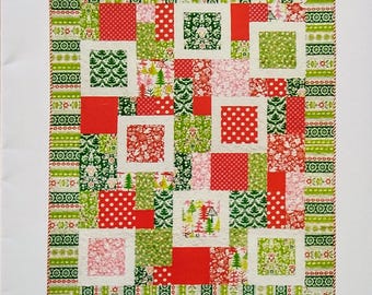 Perfect Ten pattern for a fat quarter friendly quilt from Swirly Girls Design #SGD006  K6400