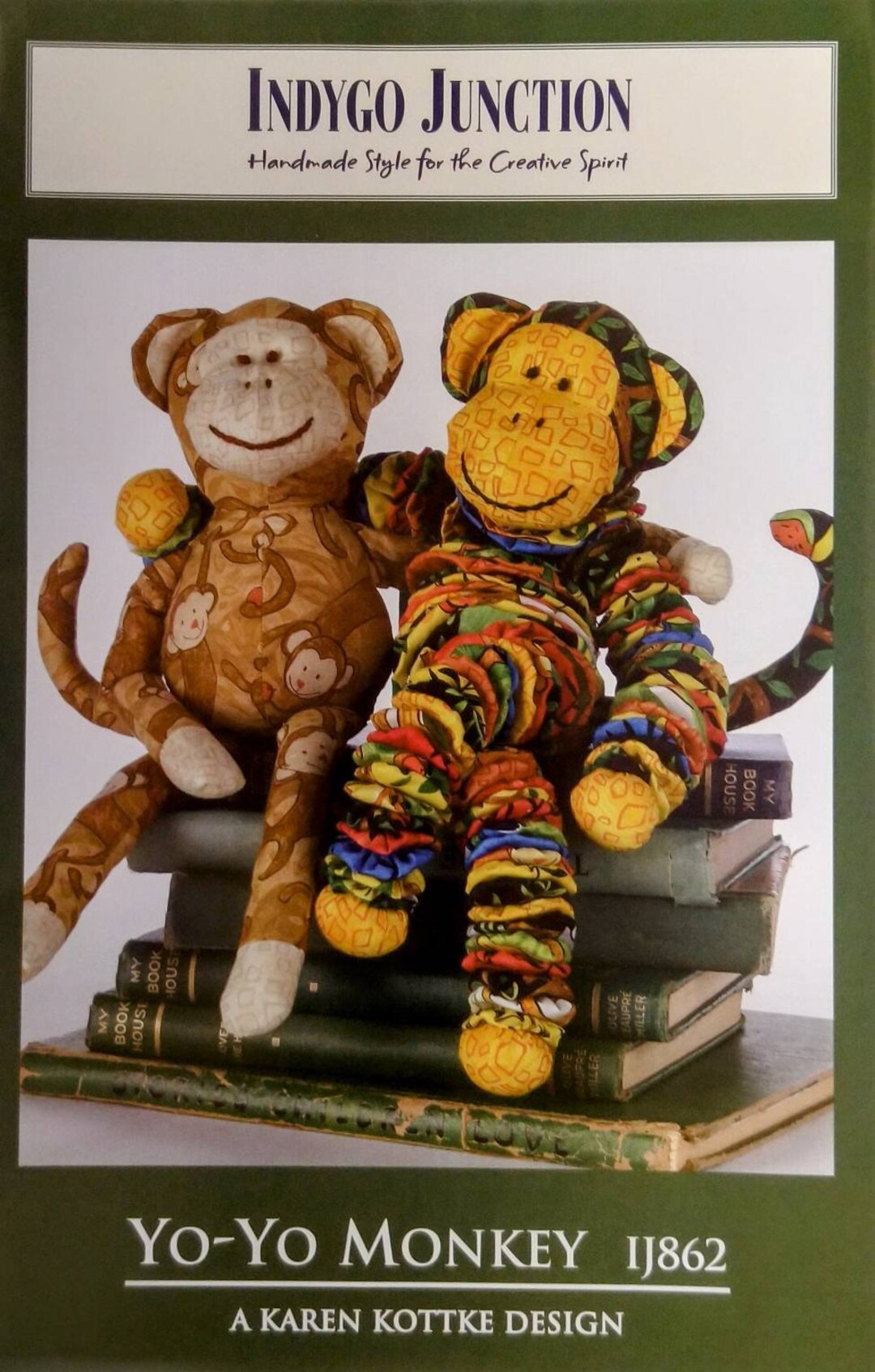 Yoyo Monkey Pattern for a Yoyo Monkey and a Stuffed Monkey Designed