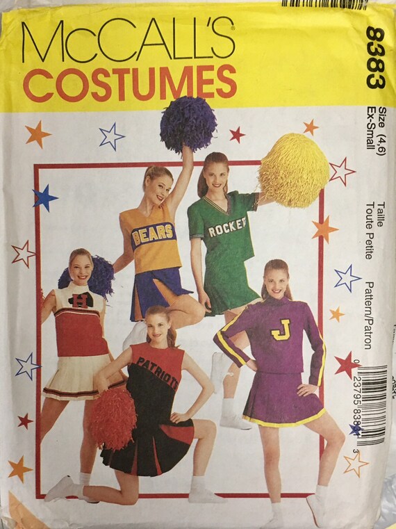 cheerleader uniform sewing pattern