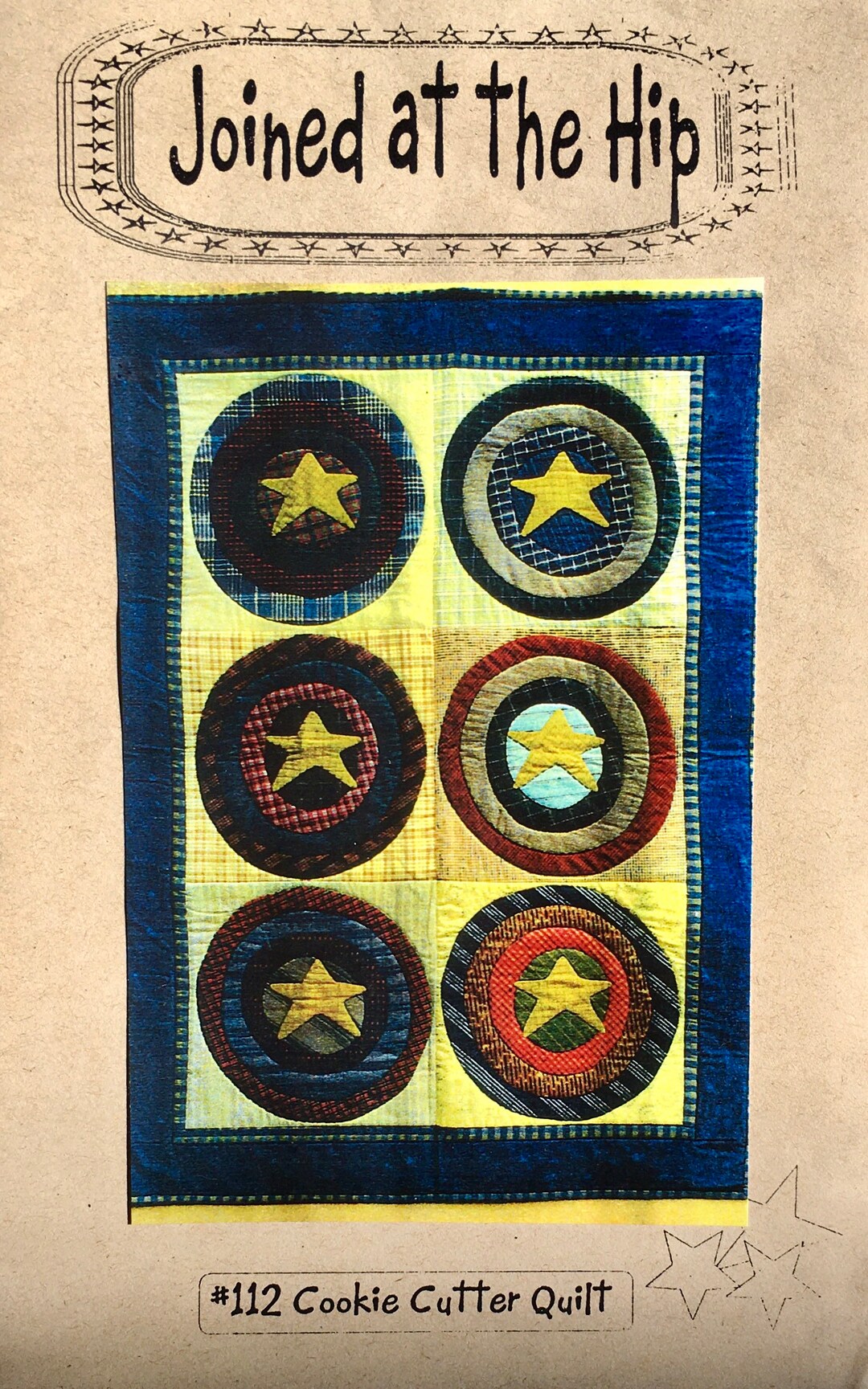 Cookie Cutter Quilt Pattern for a Wall Hanging Quilt Designed Etsy