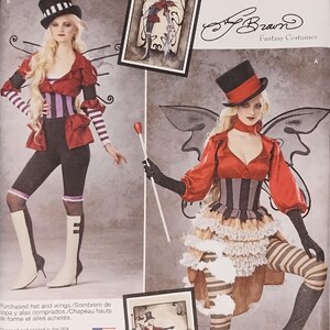 Simplicity 1301|0751  Misses' Victorian Circus costumes sewing pattern  UNCUT FF (2014)  K6686