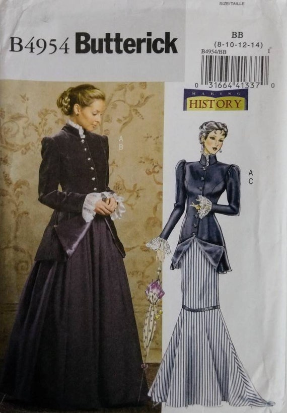 Missy様 Butterick 4954 Misses'|miss Petite Early 20th Century Costume