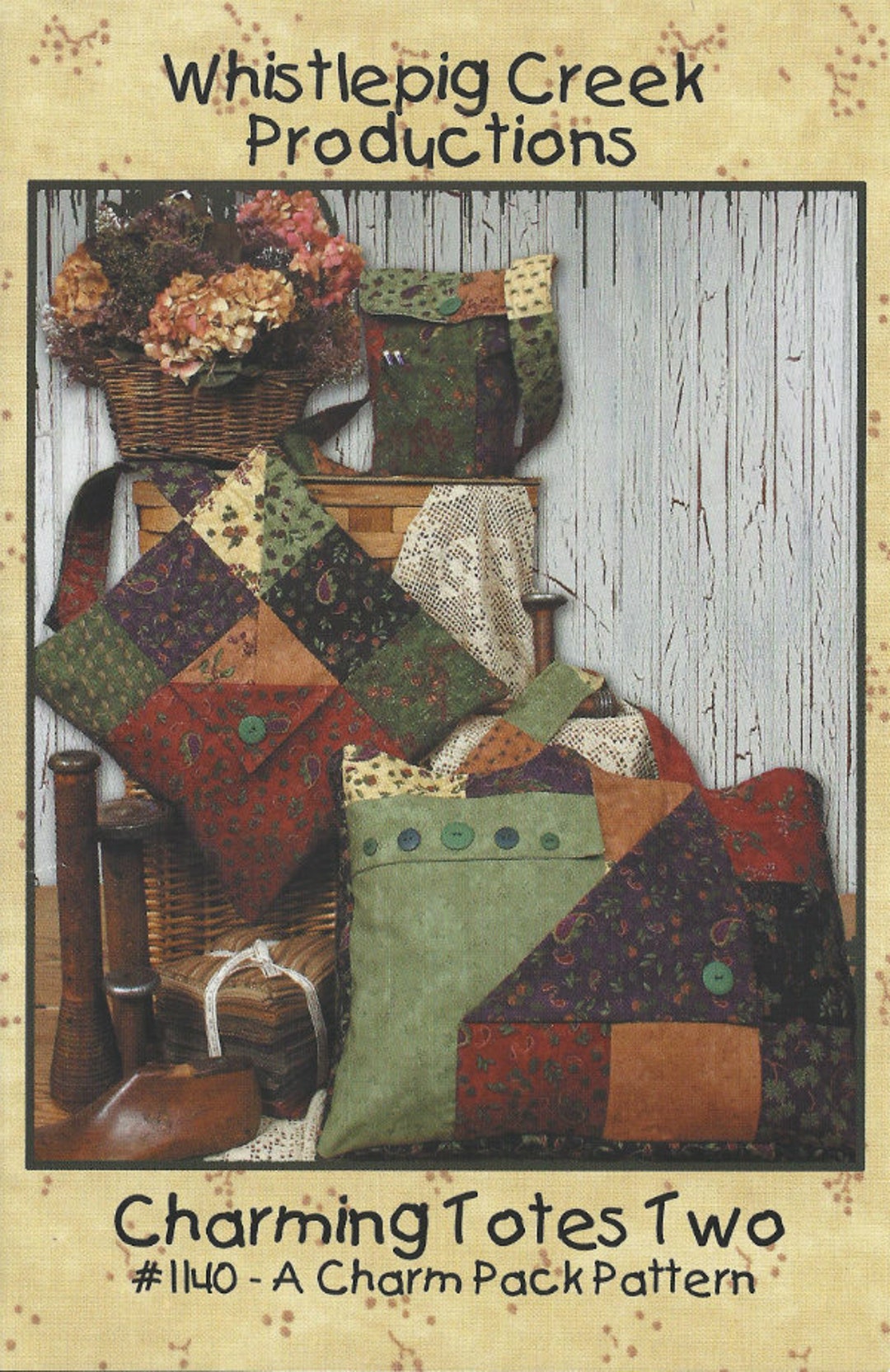 Charming Totes Two Pattern for Bags in 3 Sizes With Lots of Pockets ...