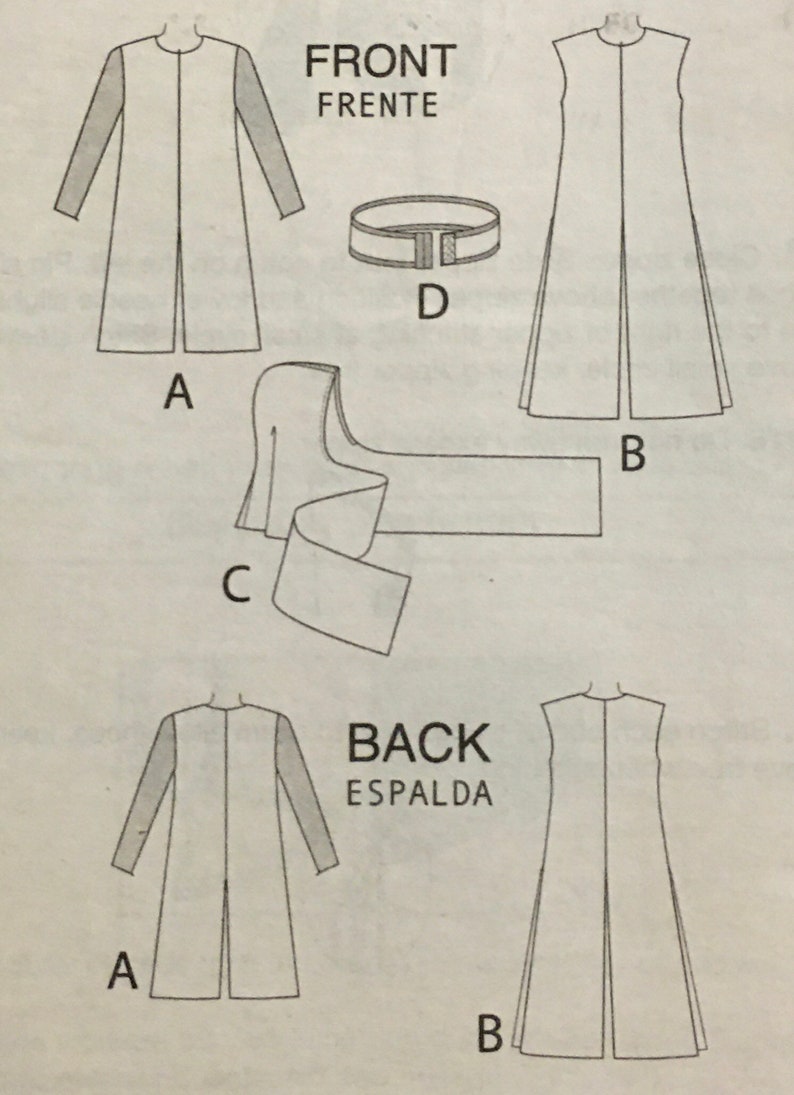 Sith Patterns Mccalls 7422|MP267 Men's Sith Lord Costume Pattern - Lined Coat ...
