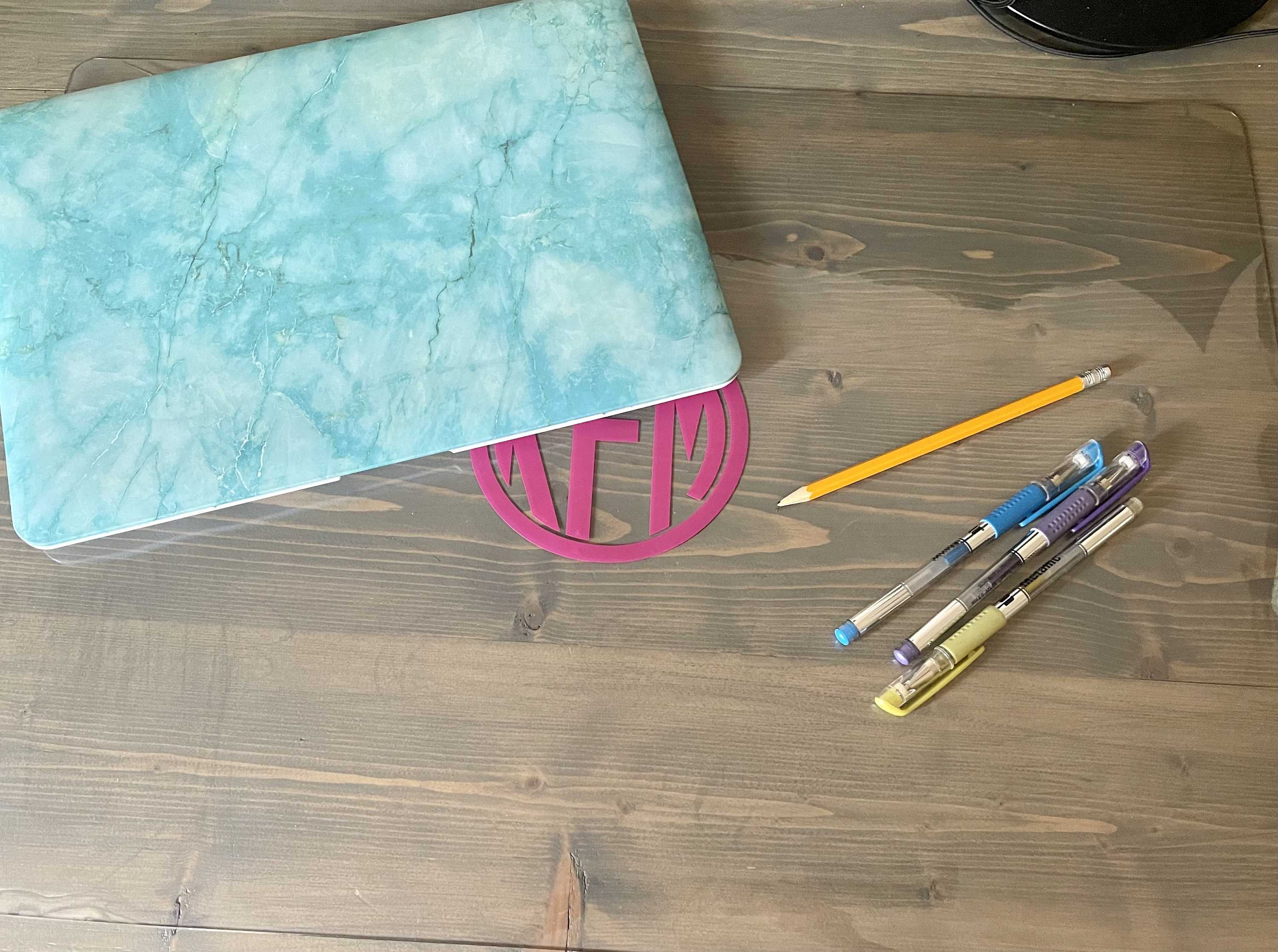 Clear Personalized Desk Blotter Etsy UK