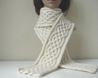 Knitting Pattern: Celtic Braid Scarf (english Dutch)
