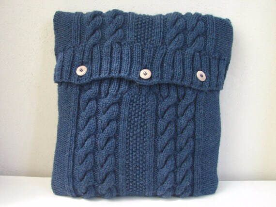 Breipatroon Kussenhoes Kabel Kussen Breien 4 Kabels Breien Pdf Etsy