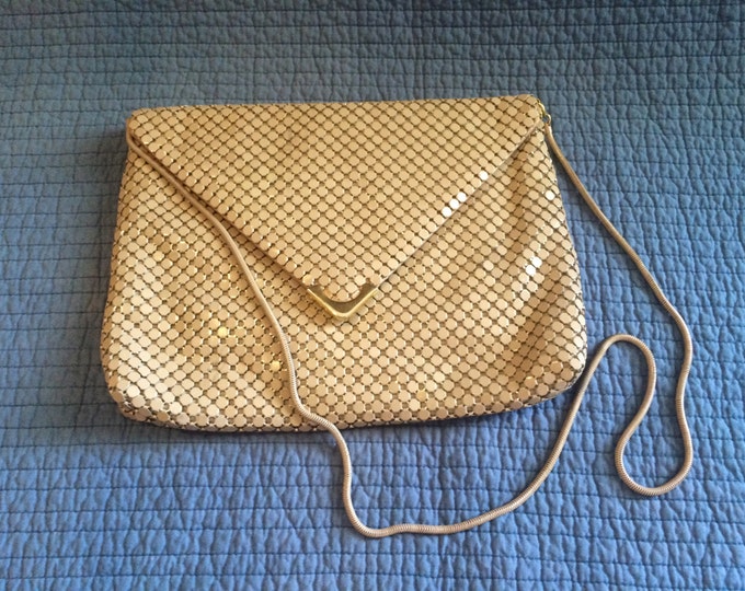 Vintage Nude Mesh Purse/lyrella Purse/vintage Evening Bag - Etsy