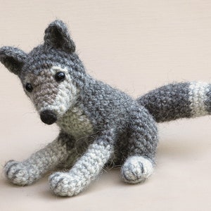 Crochet pattern for Woolfie, realistic crochet wolf amigurumi Instant download PDF File image 10