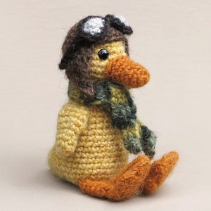 Crochet pattern for Jonesy the crochet amigurumi duckling - Instant download PDF File