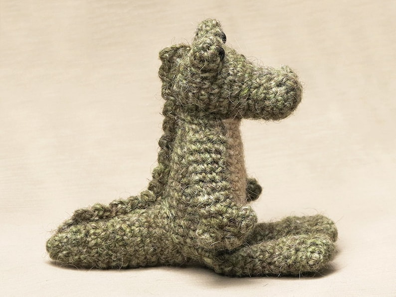 Crochet pattern for Drago the amigurumi crochet crocodile alligator Instant download PDF File image 5