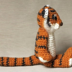 Crochet pattern for Koji the amigurumi crochet tiger Instant download PDF File image 6