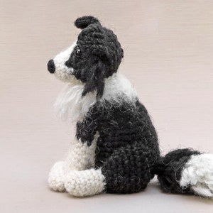 Crochet pattern for Finnly, realistic crochet Border Collie dog amigurumi Instant download PDF File image 5