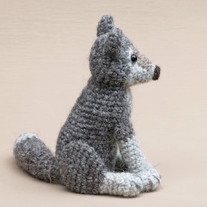 Crochet pattern for Woolfie, realistic crochet wolf amigurumi Instant download PDF File image 5