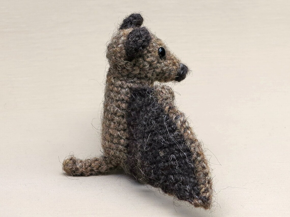 Crochet Amigurumi Fruit Bat Pattern Etsy