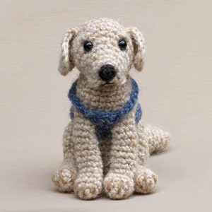 Crochet pattern for Golden Boy, realistic crochet golden retriever / labrador dog amigurumi Instant download PDF File image 4