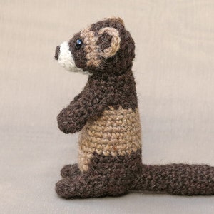 Crochet pattern for Bunsie crochet amigurumi ferret polecat Instant download PDF File image 5