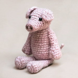 Patrón de crochet para Gus, cerdo y lechón amigurumi de crochet - Descarga instantánea de archivo PDF