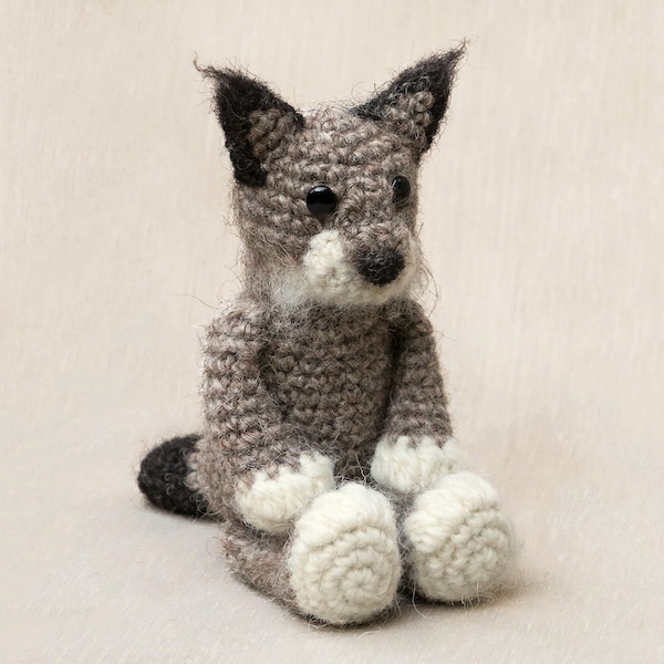 Wzór szydełkowy na Tuffsa, rysia szydełkowego amigurumi, dużego kota amigurumi - Natychmiastowe pobranie pliku PDF