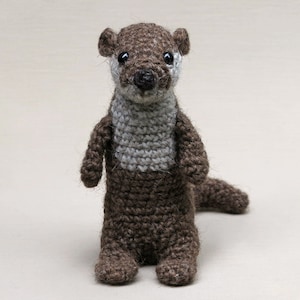 Crochet pattern for Bubbly the crochet otter amigurumi Instant download PDF File zdjęcie 3